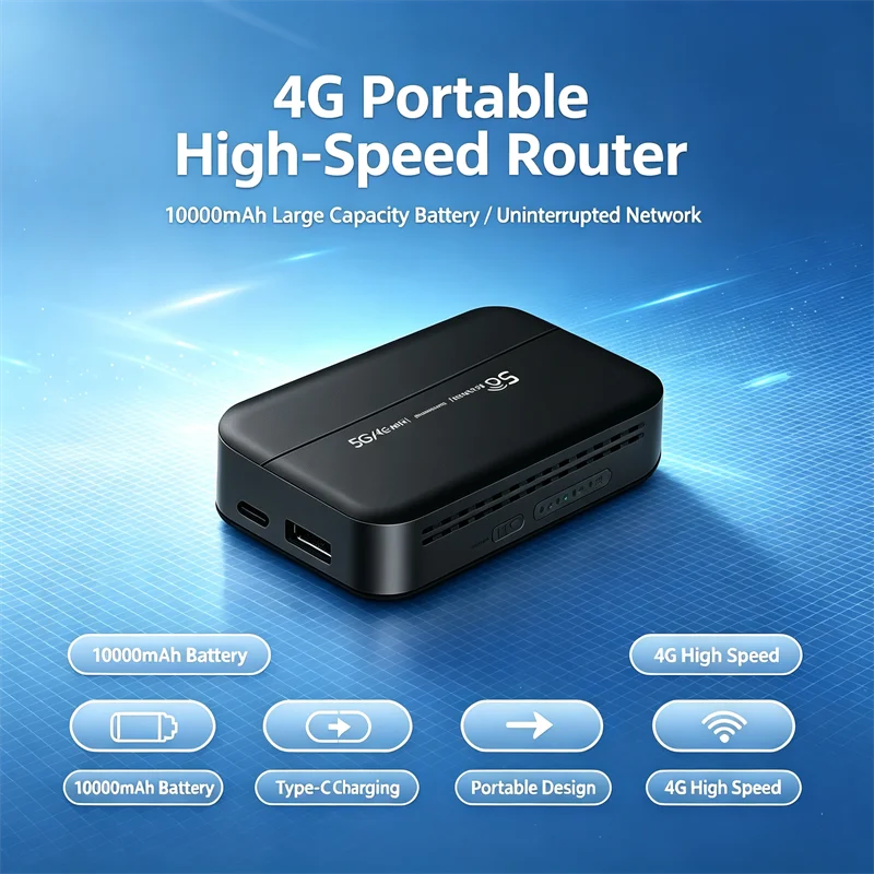 Wifi 6 Mesh System 3 Pack - TIANJIE 4G Lte ซิมการ์ดเราเตอร์ โมเด็มไวไฟพกพาแบบปลดล็อก ไวไฟ