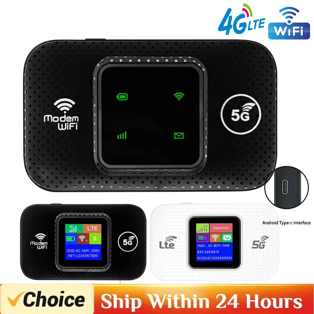 4G 5G Router Sim Slot Wifi 6 - เราเตอร์ฮอตสปอตมือถือ 4G 5G WiFi 6 รองรับผู้ใช้