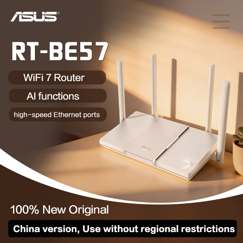 Gaming Router 2.5G Port - เราเตอร์ ASUS RT-BE57 TUF Gaming WiFi7