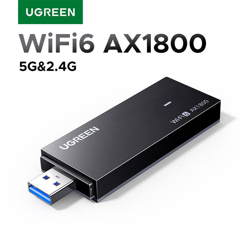 Wifi 6 Usb Adapter Ax1800 - UGREEN WiFi Adapter WiFi6 AX1800 USB3.0