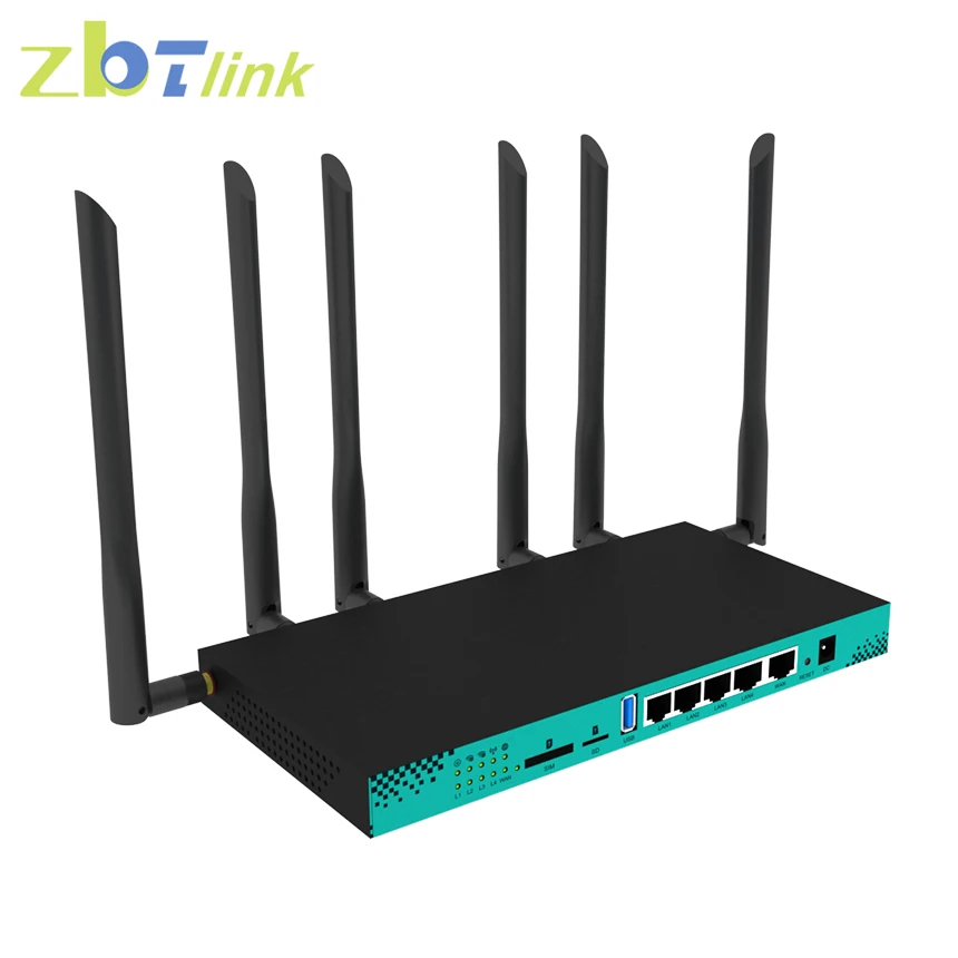 Wifi 6E Router Tri Band 6Ghz - Zbtlink เราเตอร์4G 5G OpenWrt 2.4GHz 5.8Hz