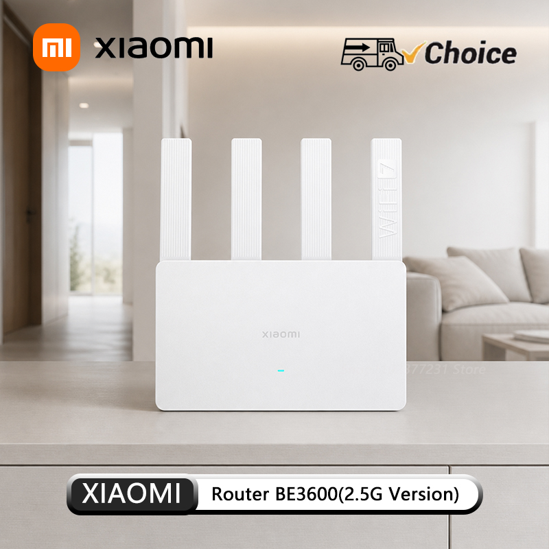 Gaming Router 2.5G Port - เราเตอร์ XIAOMI รุ่นใหม่ BE3600 WiFi7 2.4/5GHz