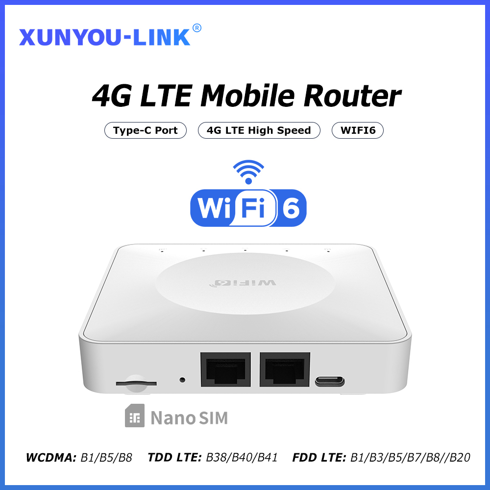 Wifi 6 Mesh System 3 Pack - 4G LTE Router WiFi 6 ซิมการ์ดโมเด็มสนับสนุน
