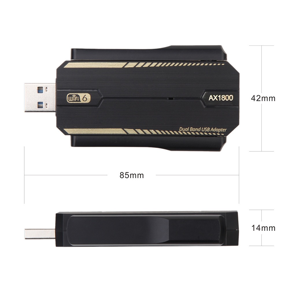 Wifi 6 Usb Adapter Ax1800 - อะแดปเตอร์ USB WiFi 6 AX1800 USB