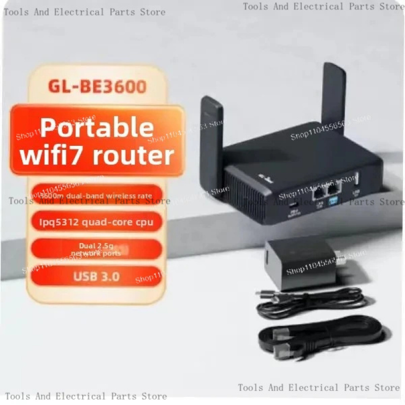 Gaming Router 2.5G Port - GL-BE3600 (Slate 7) เราเตอร์ WiFi 7