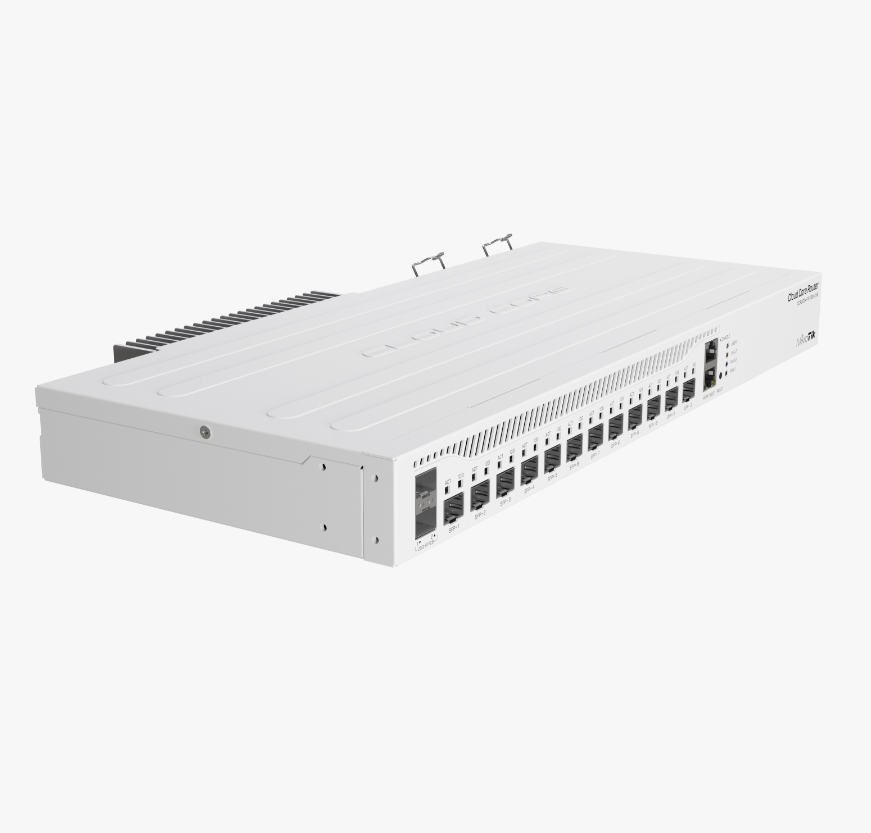 Router With Sfp+ 10G Port - เราเตอร์ Mikrotik รุ่นใหม่ล่าสุด CCR2116-12G-4S+ มีพอร์ต 10G