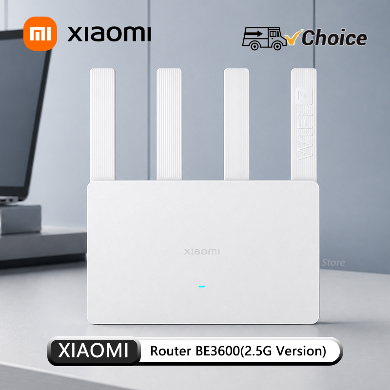 Gaming Router 2.5G Port - เราเตอร์ XIAOMI รุ่นดั้งเดิม BE3600 WiFi7 2.4/5GHz