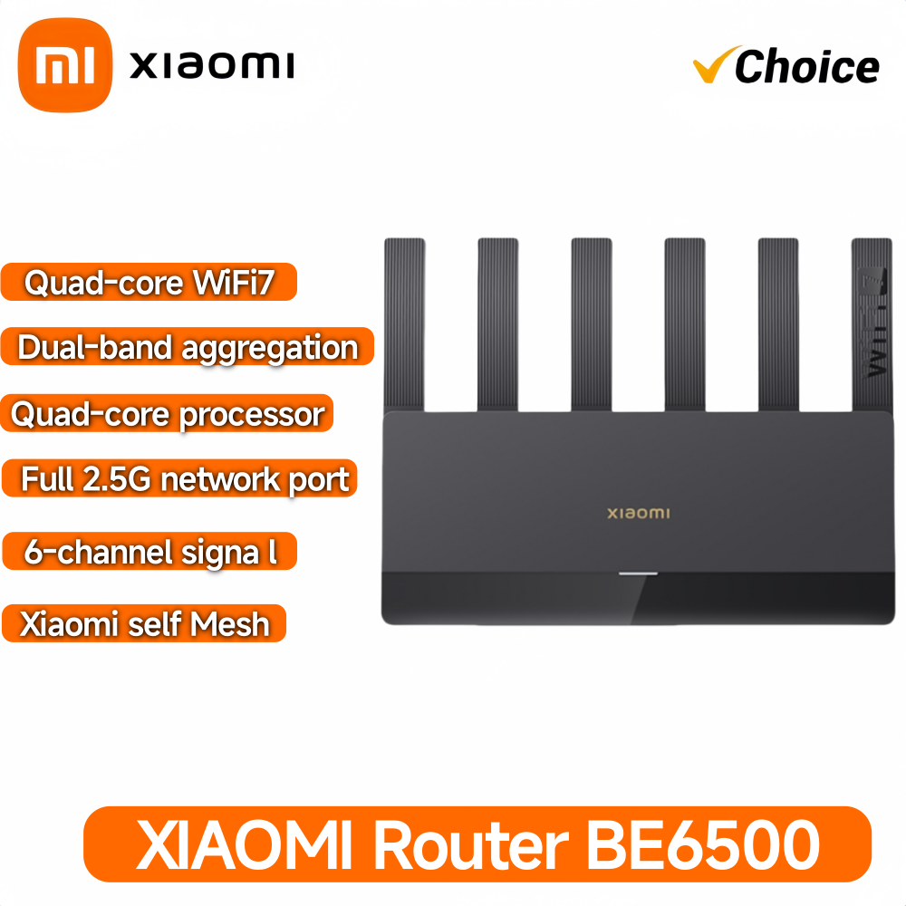 Wifi 7 Router Be6500 - เราเตอร์ Xiaomi BE6500 Wi-Fi 7 รุ่นดั้งเดิม