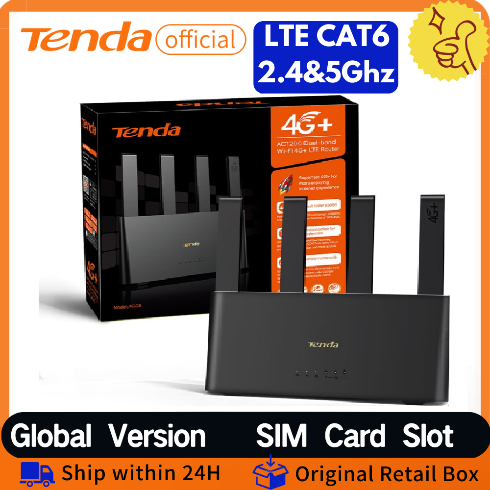 Wifi 6E Router Tri Band 6Ghz - TENDA 4 G 084 G +