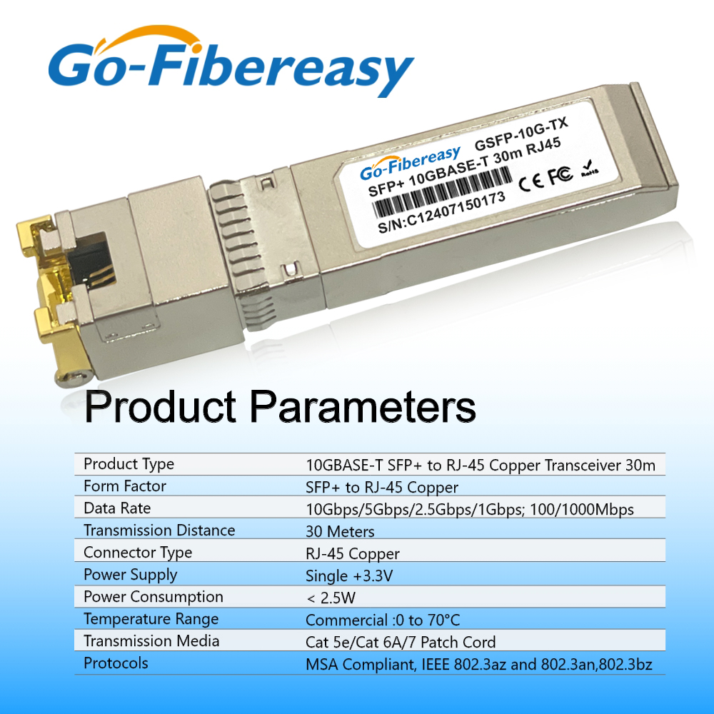 โมดูล 10Gb SFP RJ45 10G/5G/2.5 - Router With Sfp+ 10G Port บทวิจารณ์และราคา