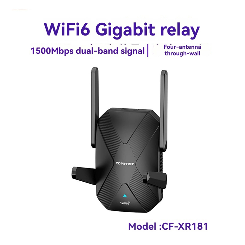 ซุปเปอร์เซลล์ COMFAST AX1500 W - Wifi 6 Range Extender Ax1500 บทวิจารณ์และราคา