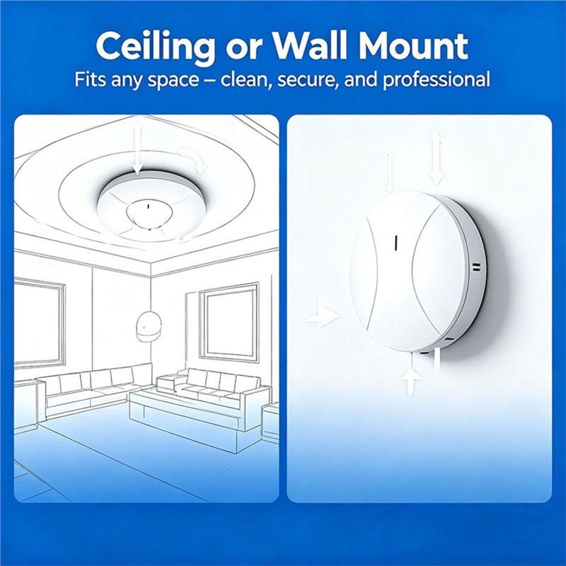 AX3000M Wifi6 จุดเชื่อมต่อแบบต - Wifi 6 Access Point Ceiling Poe บทวิจารณ์และราคา