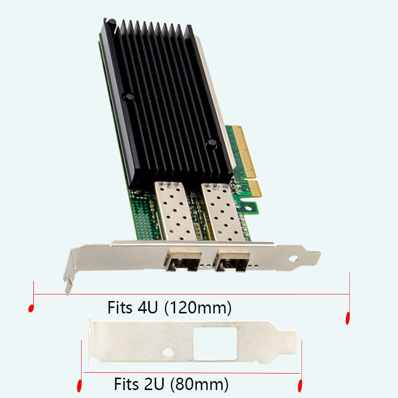 10G 25G PCI-E ไฟเบอร์การ์ดเครื - Router With Sfp+ 10G Port บทวิจารณ์และราคา