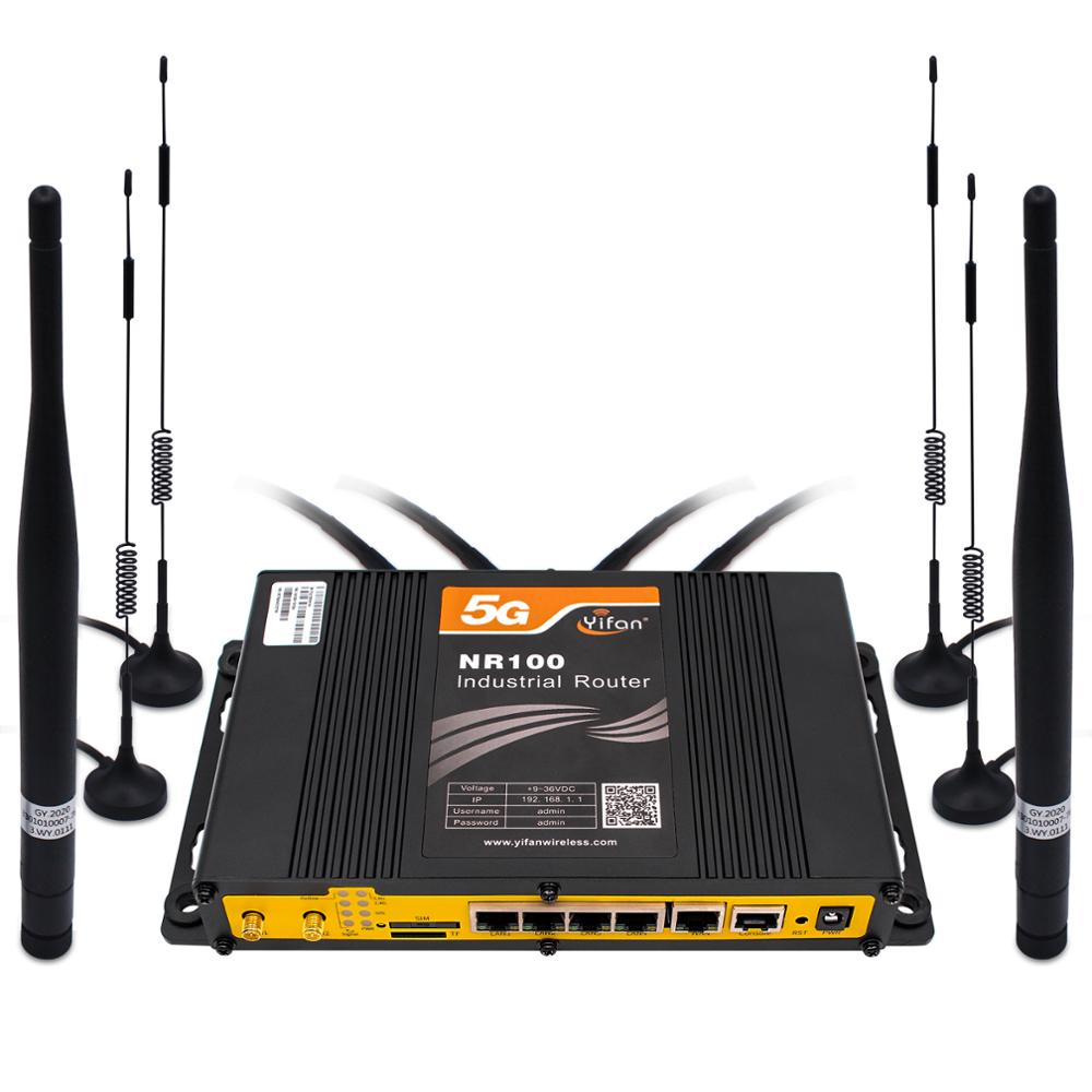 ความเร็วสูง 5G WIFI6 อุตสาหกรร - 4G 5G Router Sim Slot Wifi 6 บทวิจารณ์และราคา