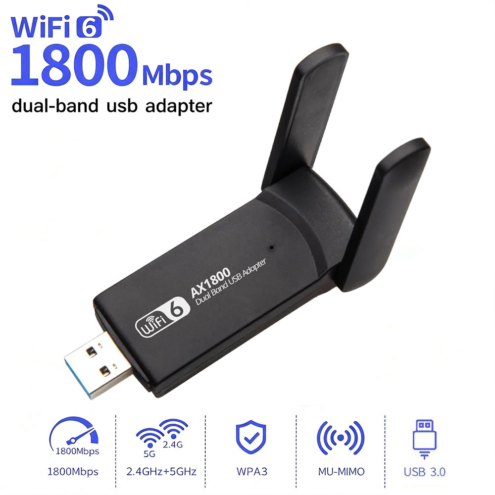 AX1800 WiFi 6 USB3.0 ดองเกิลไร - Wifi 6 Usb Adapter Ax1800 บทวิจารณ์และราคา