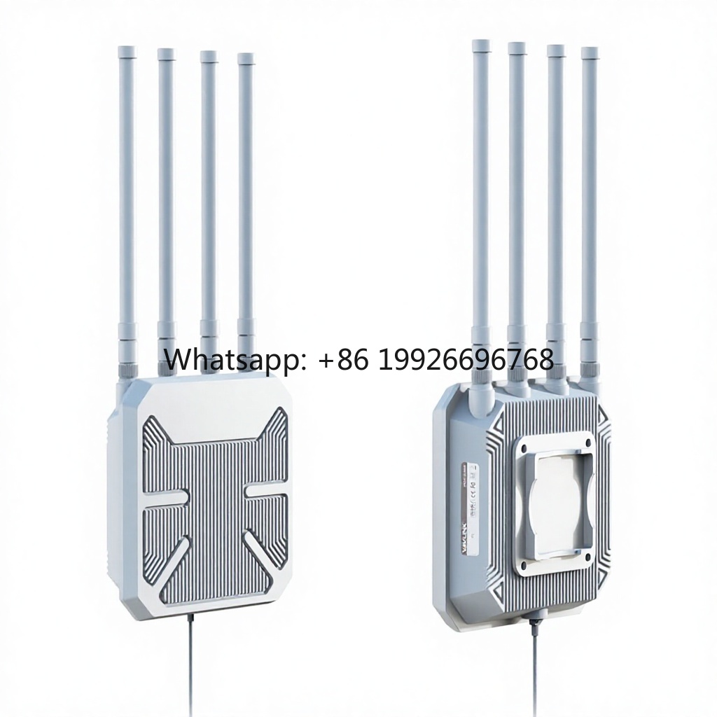 เราเตอร์ไร้สายกลางแจ้งแบบ Dual - Wifi 6 Outdoor Ap Waterproof บทวิจารณ์และราคา