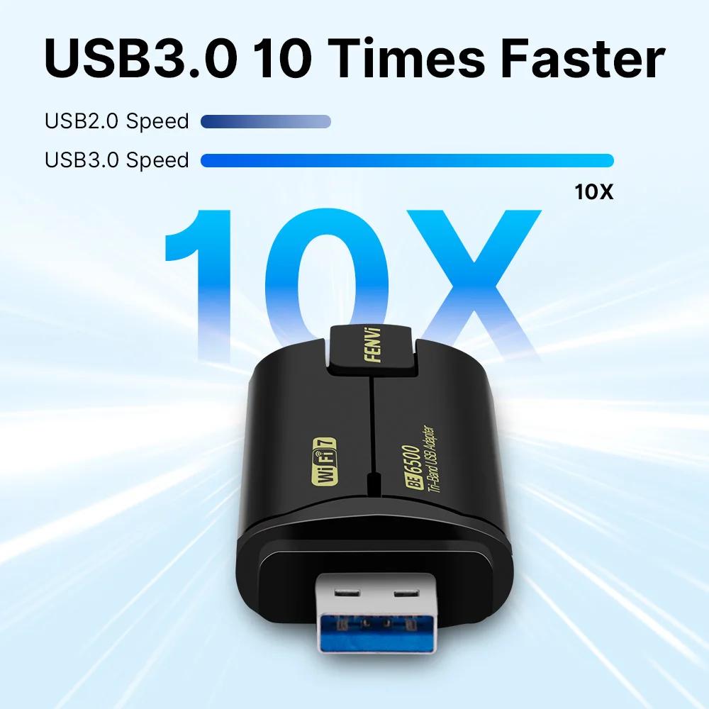 อะแดปเตอร์ WiFi 7 BE6500 USB W - Wifi 7 Router Be6500 บทวิจารณ์และราคา