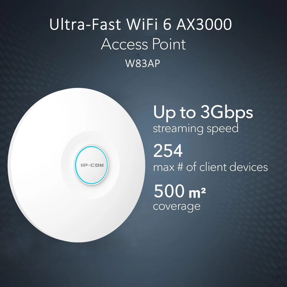 จุดเชื่อมต่อไร้สายแบบติดเพดาน  - Wifi 6 Access Point Ceiling Poe บทวิจารณ์และราคา