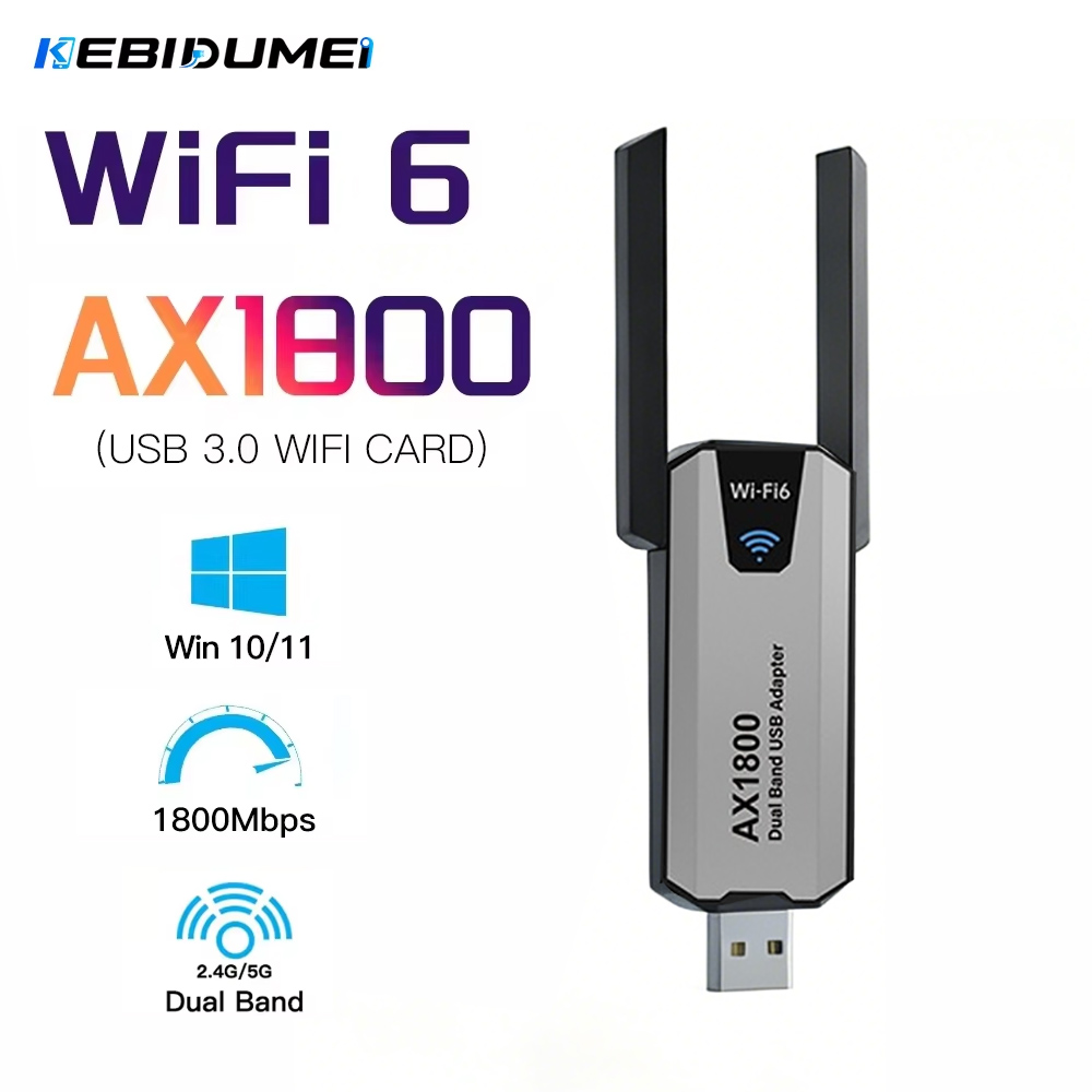 KEBIDUMEI AX1800 WiFi 6 USB อะ - Wifi 6 Usb Adapter Ax1800 บทวิจารณ์และราคา