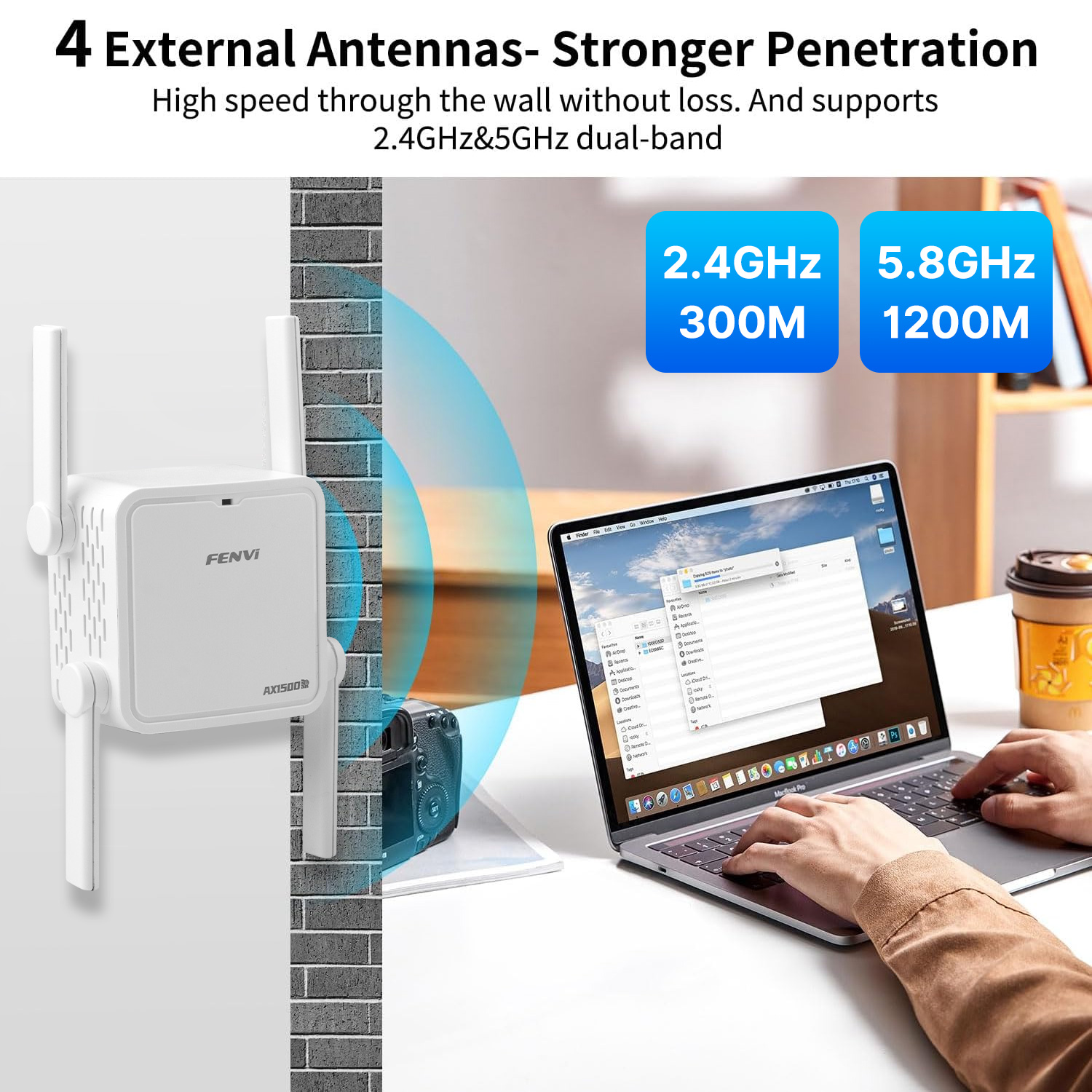 FENVI WIFI6 AX1500 WiFi Repeat - Wifi 6 Range Extender Ax1500 บทวิจารณ์และราคา