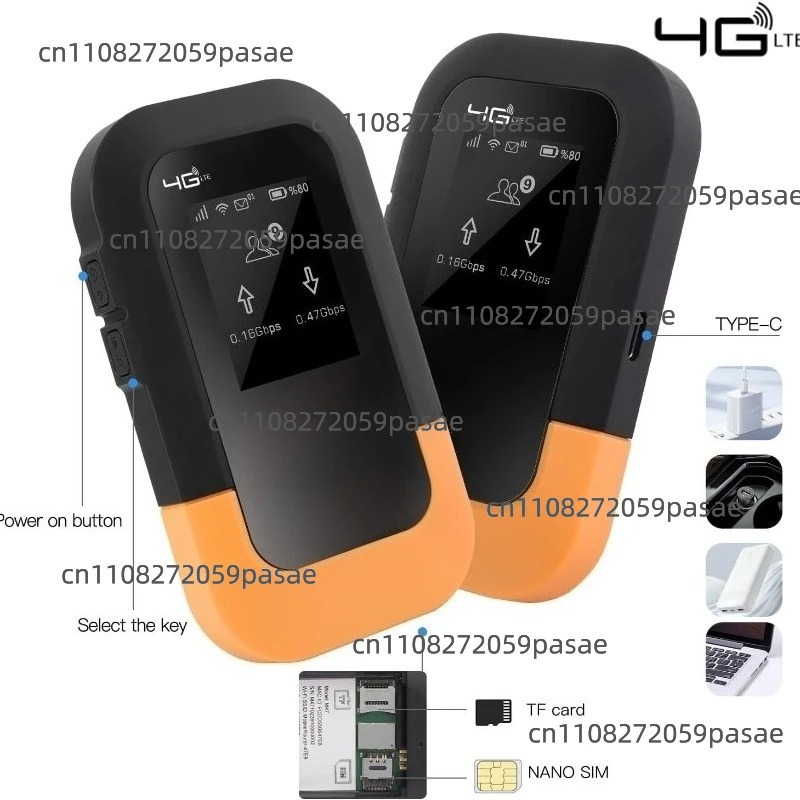 เราเตอร์พกพาสำหรับการเดินทาง 5 - 4G 5G Router Sim Slot Wifi 6 บทวิจารณ์และราคา