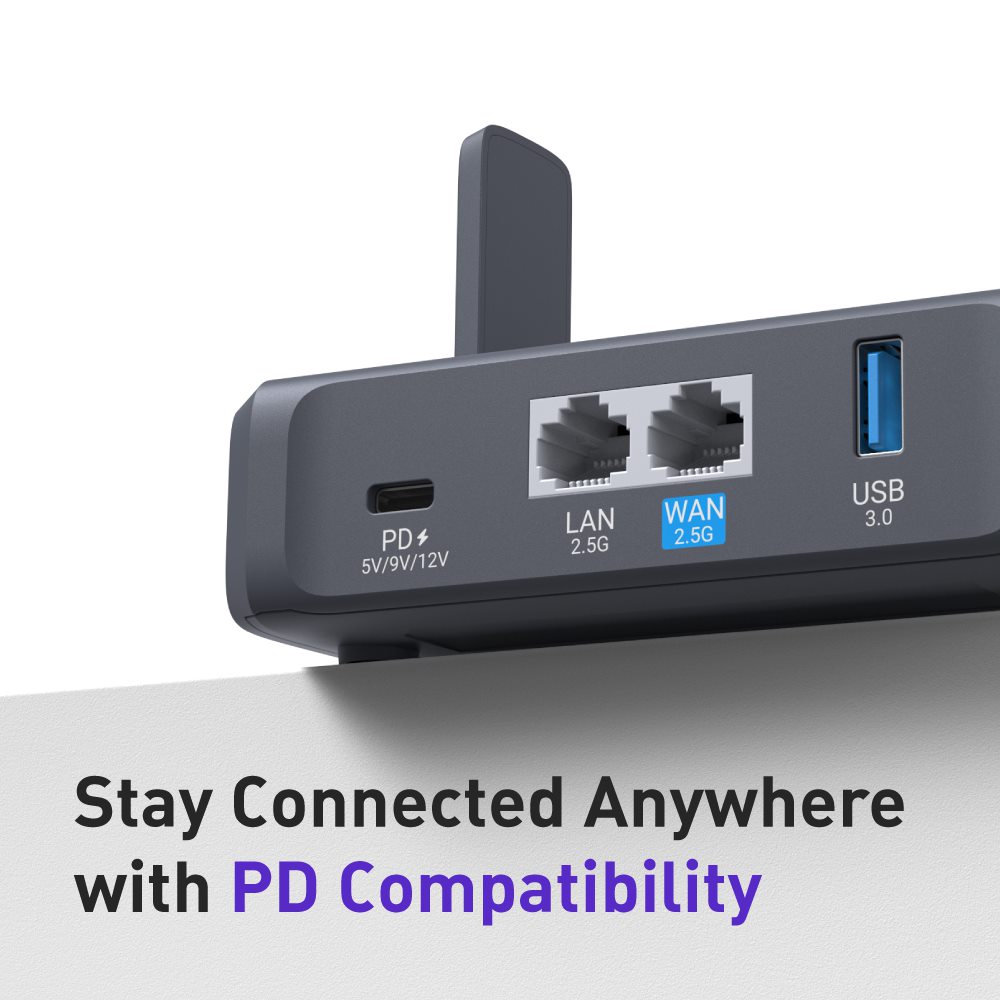 เราเตอร์ GL-BE3600 (Slate 7) W - Gaming Router 2.5G Port บทวิจารณ์และราคา