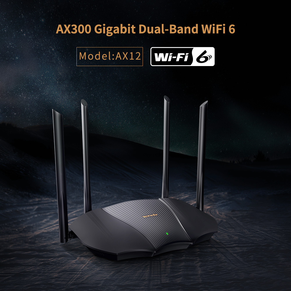 Tenda เดิม AX12 Dual Band ตาข่ - Wifi 6E Router Tri Band 6Ghz บทวิจารณ์และราคา