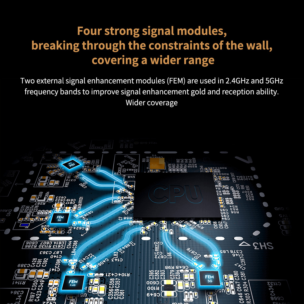 Tenda เดิม AX12 Dual Band ตาข่ - Wifi 6E Router Tri Band 6Ghz บทวิจารณ์และราคา