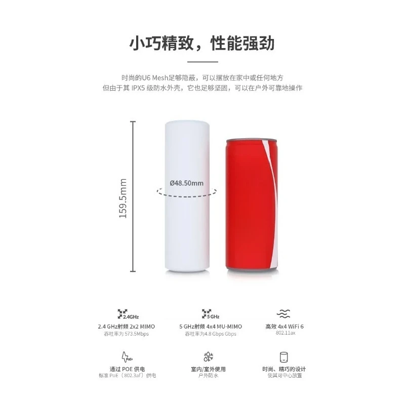 U6 จุดเชื่อมต่อเครือข่ายแบบเมช - Wifi 6 Outdoor Ap Waterproof บทวิจารณ์และราคา