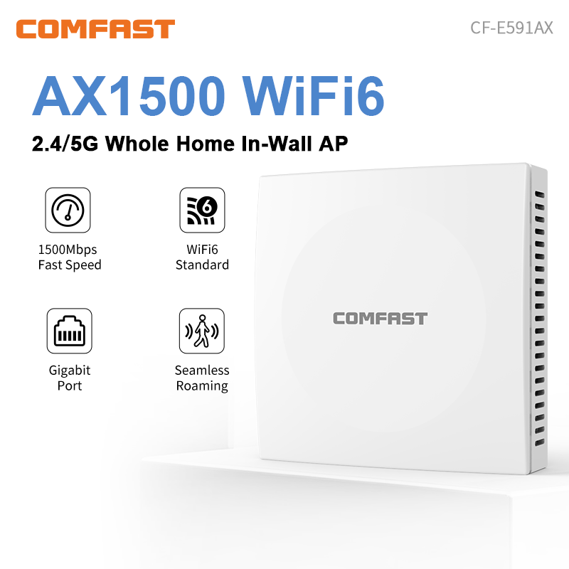 COMFAST WiFi6 แอคเซสพอยต์ติดเพ - Wifi 6 Access Point Ceiling Poe บทวิจารณ์และราคา