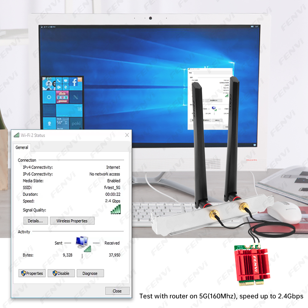 Fenvi BE6500 WiFi 7 M.2 การ์ดไ - Wifi 7 Router Be6500 บทวิจารณ์และราคา