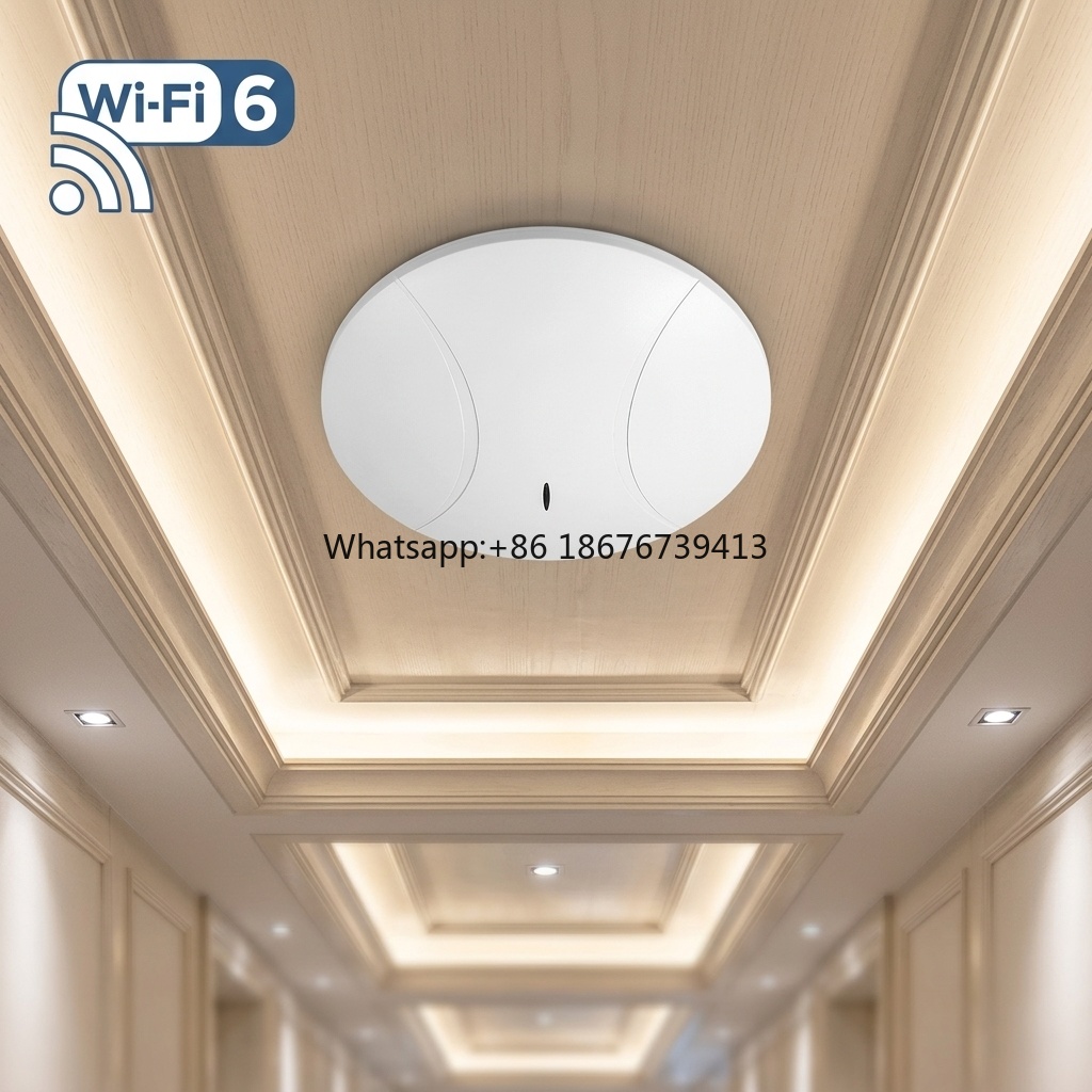 ไวไฟ6 แบบติดเพดาน ไร้สาย รองรั - Wifi 6 Access Point Ceiling Poe บทวิจารณ์และราคา