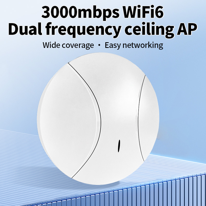 ไวไฟ6 แบบติดเพดาน ไร้สาย รองรั - Wifi 6 Access Point Ceiling Poe บทวิจารณ์และราคา