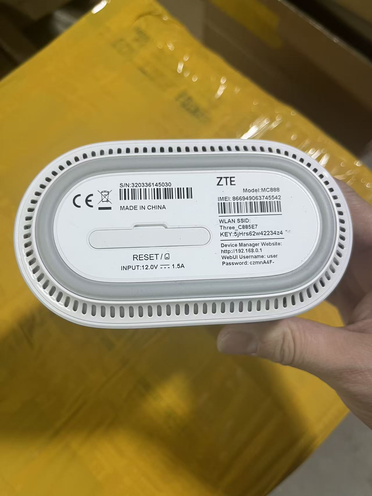 โมเด็มไร้สาย ZTE MC801A MC888  - 4G 5G Router Sim Slot Wifi 6 บทวิจารณ์และราคา