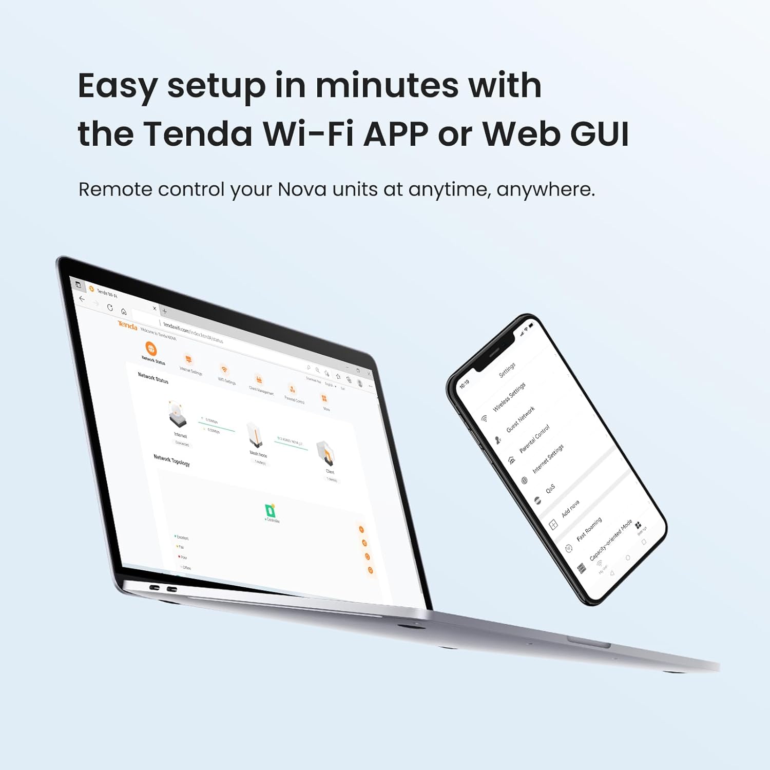 Tenda Nova MX3 AX1500 Mesh WiF - Wifi 6 Mesh System 3 Pack บทวิจารณ์และราคา