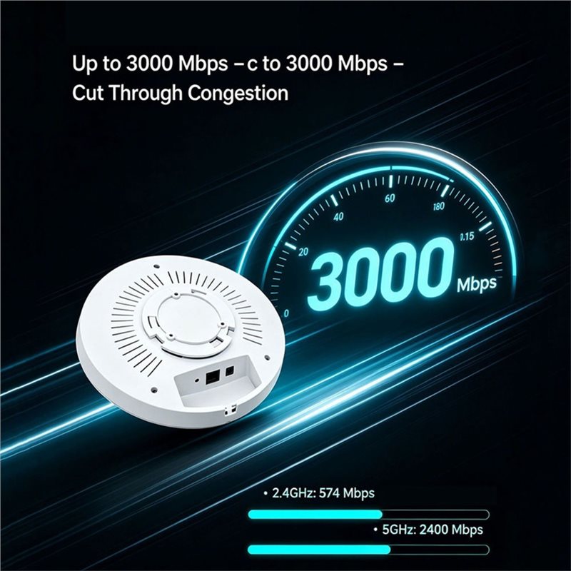 LXYB18B AX3000M จุดเชื่อมต่อไร - Wifi 6 Access Point Ceiling Poe บทวิจารณ์และราคา