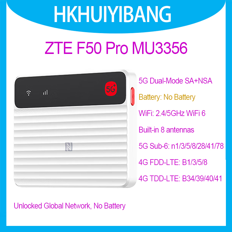เราเตอร์ WiFi แบบพกพา ZTE 5G ร - 4G 5G Router Sim Slot Wifi 6 บทวิจารณ์และราคา