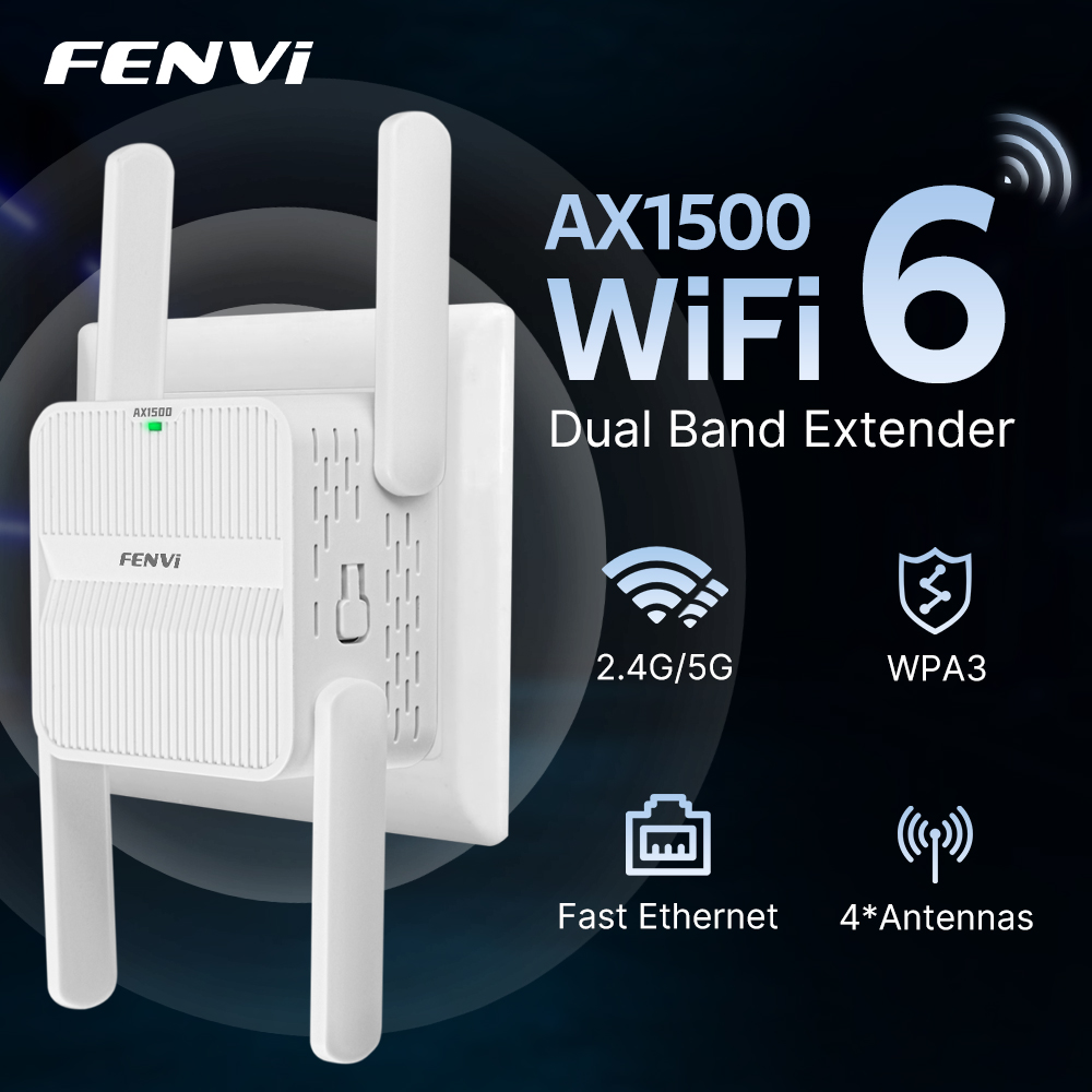 FENVI 5 Ghz AX1500 WiFi 6 Repe - Wifi 6 Range Extender Ax1500 บทวิจารณ์และราคา