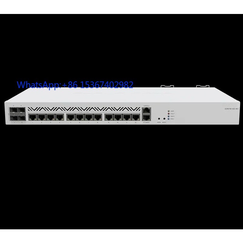 CCR2116-12G-4S+ เราเตอร์สำหรับ - Router With Sfp+ 10G Port บทวิจารณ์และราคา