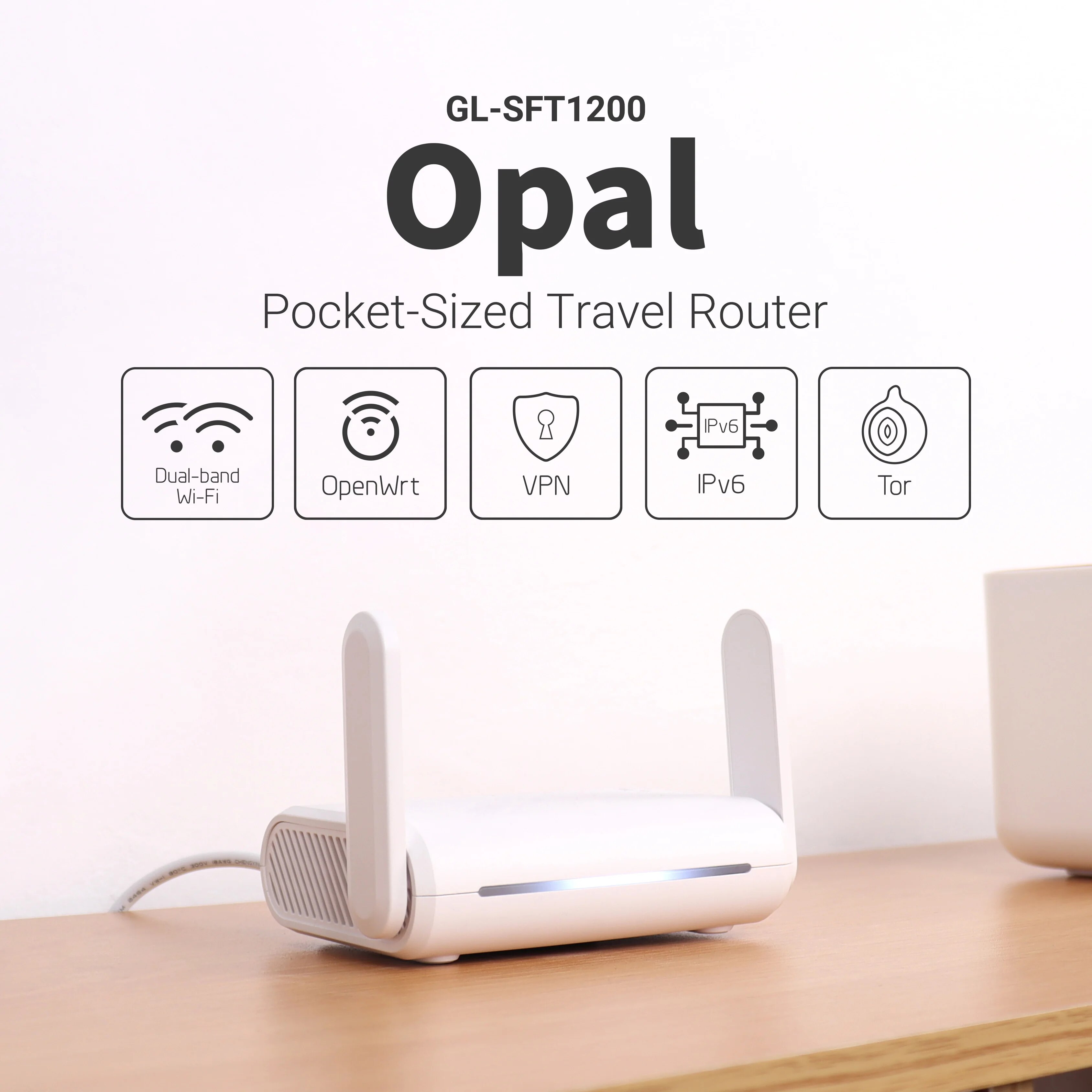 Gl. INET GL-SFT1200 (โอปอล) ที - Wifi 6E Router Tri Band 6Ghz บทวิจารณ์และราคา
