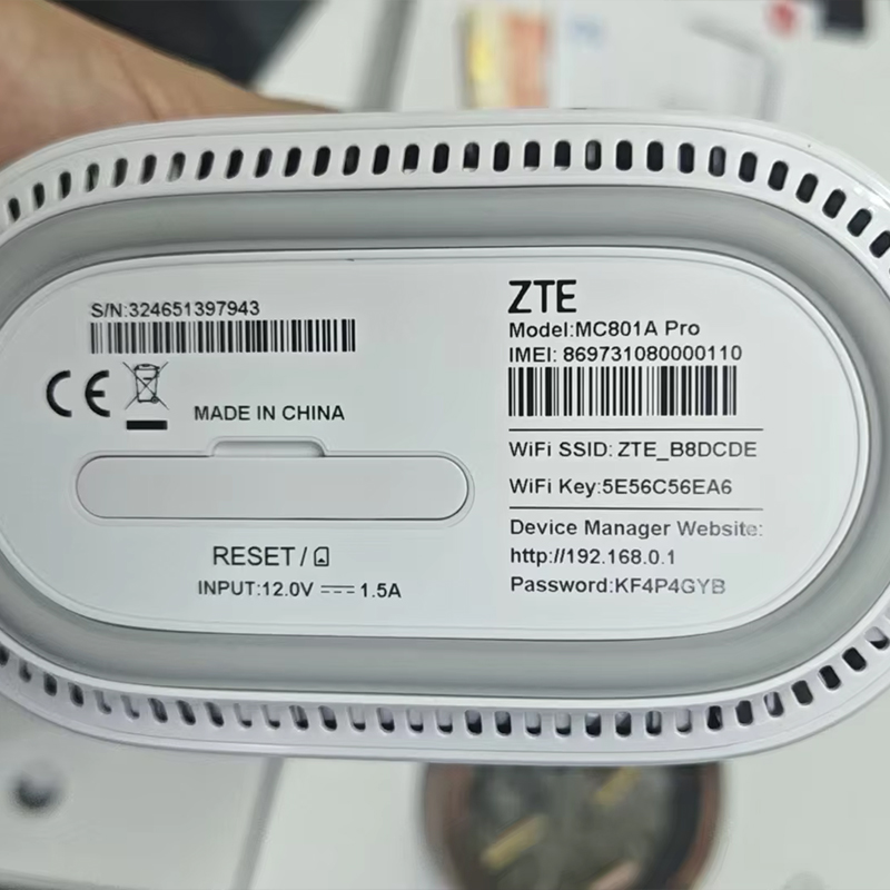 เราเตอร์ WiFi ในอาคาร ZTE 5G ร - 4G 5G Router Sim Slot Wifi 6 บทวิจารณ์และราคา