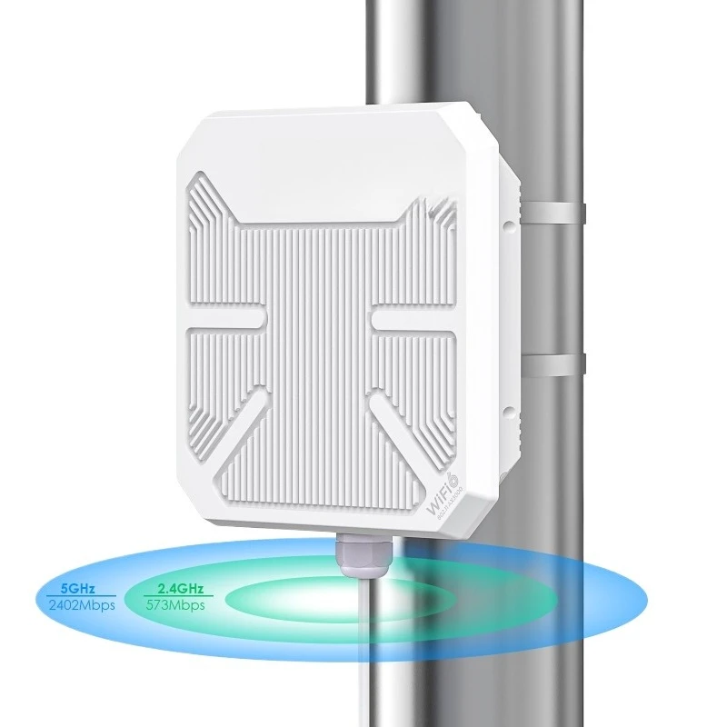 เราเตอร์ไร้สายแบบภายนอกอาคาร ร - Wifi 6 Outdoor Ap Waterproof บทวิจารณ์และราคา
