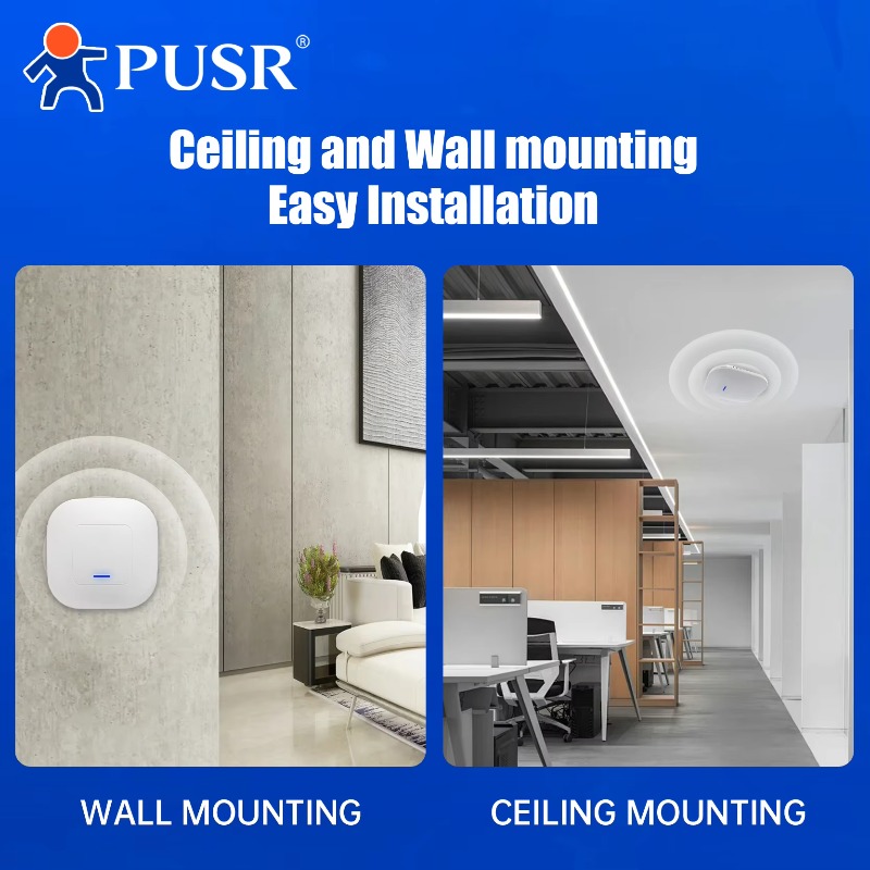 อุปกรณ์กระจายสัญญาณ WiFi6 แบบต - Wifi 6 Access Point Ceiling Poe บทวิจารณ์และราคา