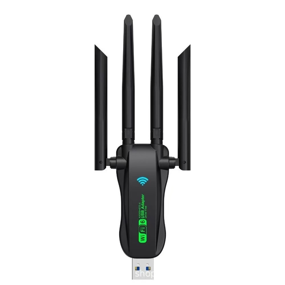 อะแดปเตอร์ USB WiFi6 แบบดูอัลแ - Wifi 6 Usb Adapter Ax1800 บทวิจารณ์และราคา