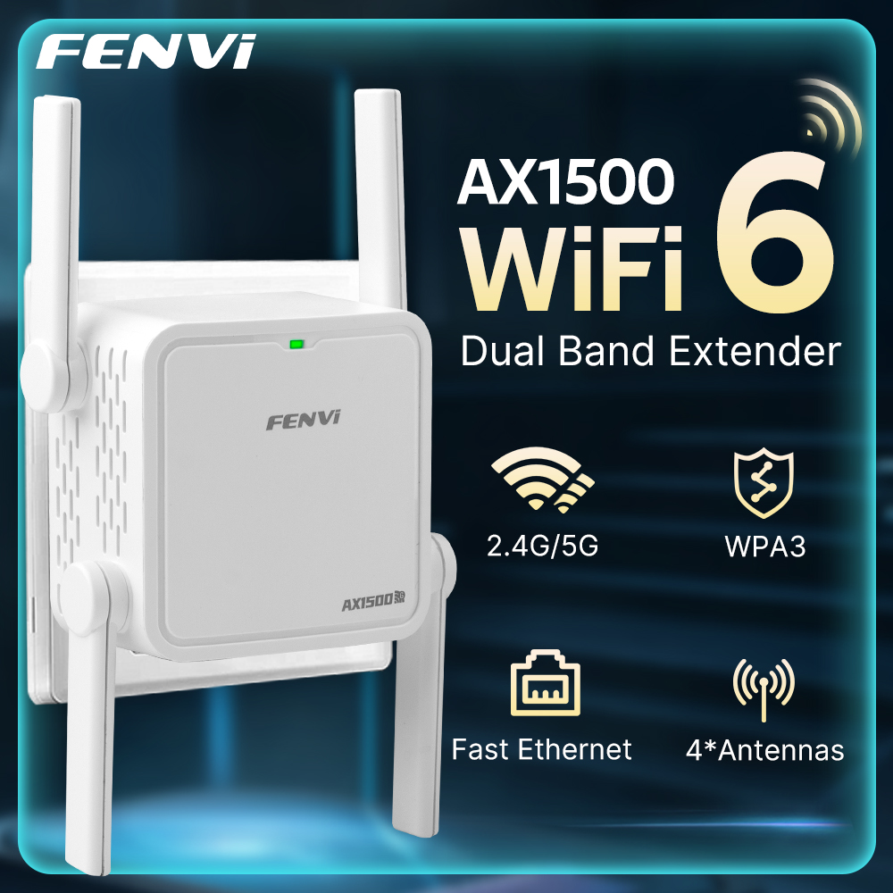 FENVI WiFi 6 Repeater 5Ghz AX1 - Wifi 6 Range Extender Ax1500 บทวิจารณ์และราคา