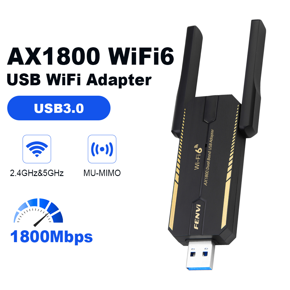 AX1800 WiFi 6 USB WiFi Adapter - Wifi 6 Usb Adapter Ax1800 บทวิจารณ์และราคา
