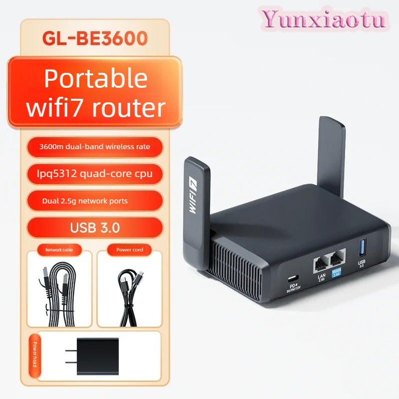 GL-BE3600 (Slate 7) เราเตอร์ W - Gaming Router 2.5G Port บทวิจารณ์และราคา