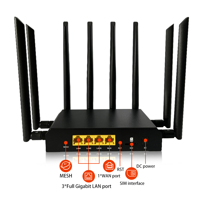 เราเตอร์ OpenWrt แบบดูอัลแบนด์ - Wifi 6 Router Openwrt บทวิจารณ์และราคา