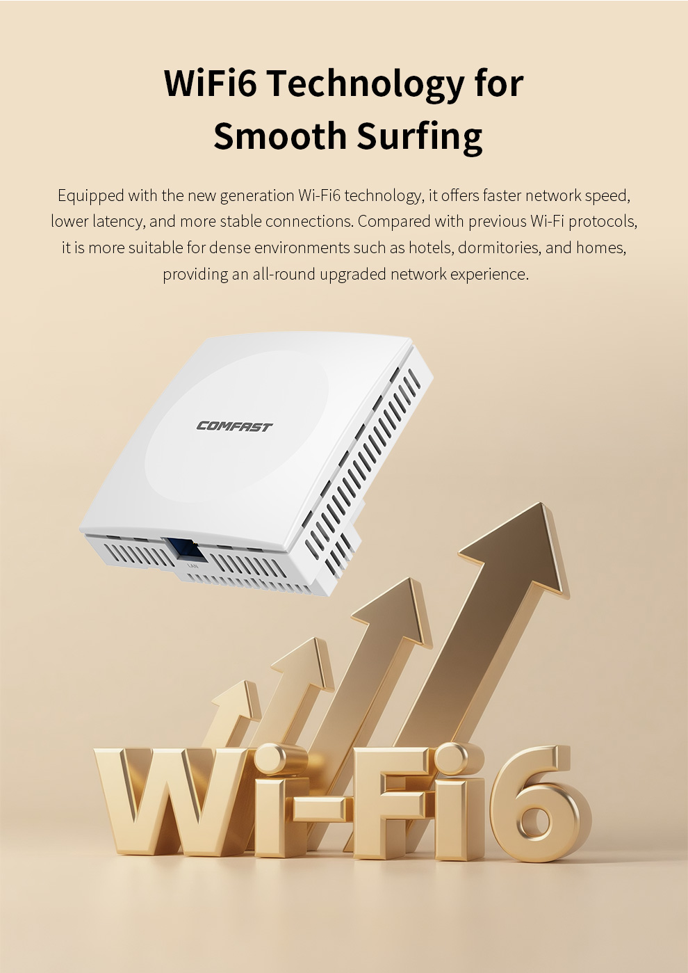 COMFAST AX3000 Wifi 6 ไร้สายแผ - Wifi 6 Mesh System 3 Pack บทวิจารณ์และราคา