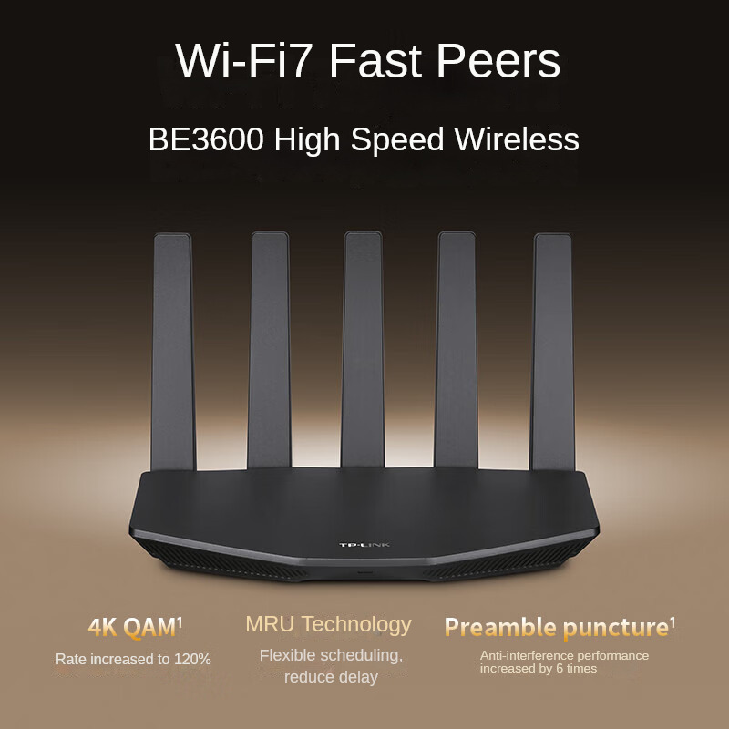 TP-LINK WiFi7เราเตอร์ BE3600 2 - Wifi 6E Router Tri Band 6Ghz บทวิจารณ์และราคา